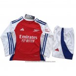 Arsenal Home Shirt Long Sleeve Kids 2024-2025