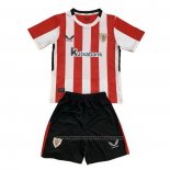 Athletic Bilbao Home Shirt Kids 2024-2025