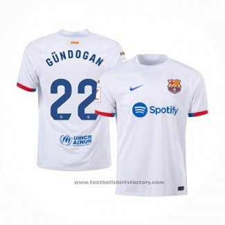 Barcelona Player Gundogan Away Shirt 2023-2024