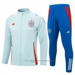 Jacket Tracksuit Spain 2024-2025 Light Blue