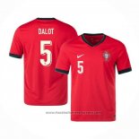 Portugal Player Dalot Home Shirt 2024