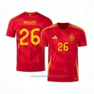 Spain Player Ayoze Home Shirt 2024