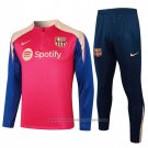 Sweatshirt Tracksuit Barcelona Kids 2024-2025 Red