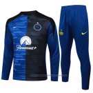 Sweatshirt Tracksuit Inter Milan 2024-2025 Blue