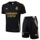 Tracksuit Real Madrid Short Sleeve 2024-2025 Black - Shorts