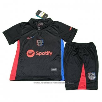 Barcelona Away Shirt Kids 2024-2025