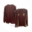 Belgium Home Shirt Long Sleeve 2024