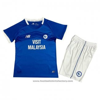 Cardiff City Home Shirt Kids 2024-2025