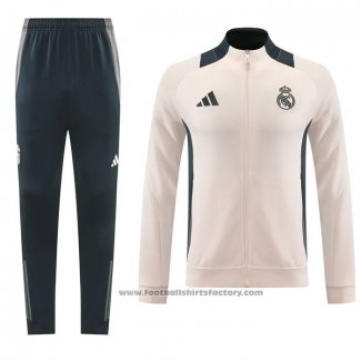 Jacket Tracksuit Real Madrid 2024-2025 Rosa