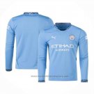 Manchester City Home Shirt Long Sleeve 2024-2025