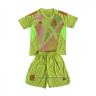 Mexico Away Goalkeeper Shirt Kids 2024