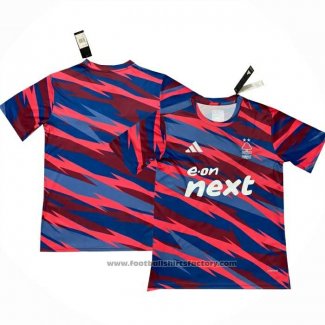 Pre-match Shirt Nottingham Forest 2024 Red Blue