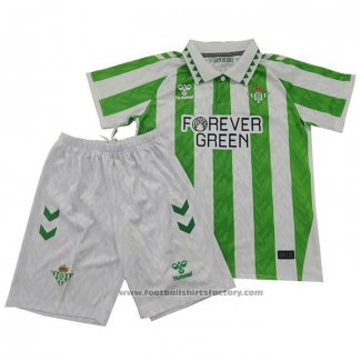 Real Betis Home Shirt Kids 2024-2025