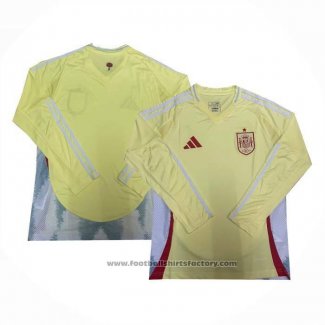 Spain Away Shirt Long Sleeve 2024