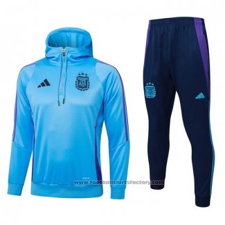 Sweatshirt Tracksuit Argentina 2024-2025 Blue