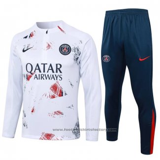 Sweatshirt Tracksuit Paris Saint-Germain 2024-2025 White