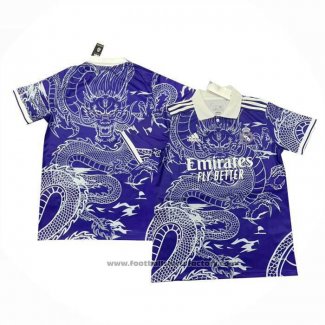 Thailand Real Madrid Dragon Shirt 2024-2025 Purpura