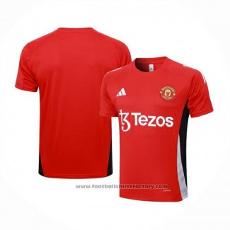 Training Shirt Manchester United 2024-2025 Red