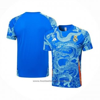 Training Shirt Real Madrid Dragon 2024-2025 Blue