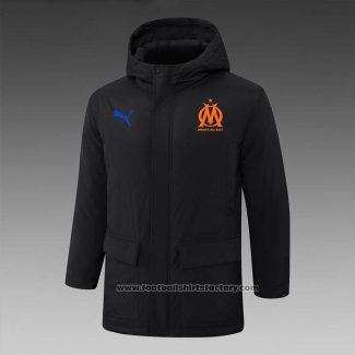 Winter Jacket of Olympique Marseille 2024-2025 Black