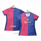 Barcelona Home Shirt Womens 2024-2025