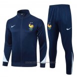 Jacket Tracksuit France Kids 2024-2025 Blue