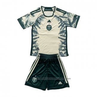 Portland Timbers Away Shirt Kids 2024-2025