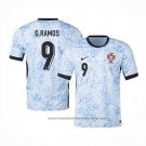 Portugal Player G.ramos Away Shirt 2024