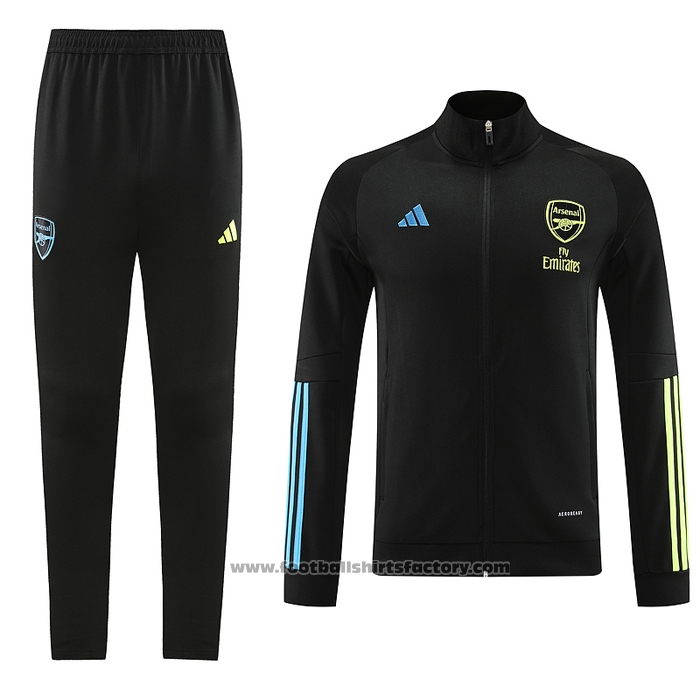 Buy Jacket Tracksuit Arsenal 2023-2024 Black at Footballshirtsfactory