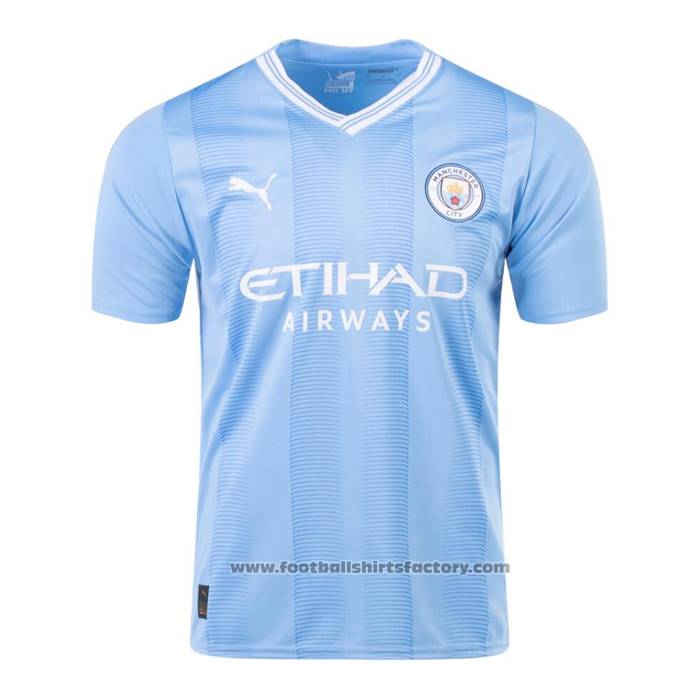 Buy Manchester City Home Shirt 2023-2024 at Footballshirtsfactory